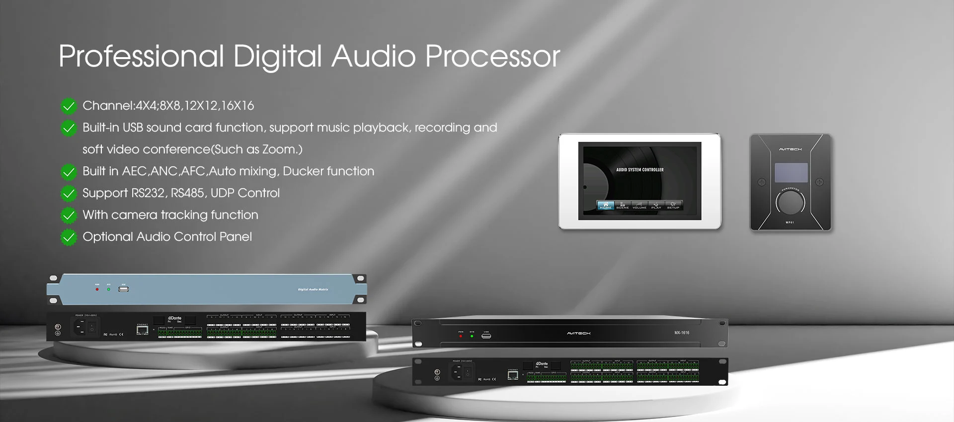 China Raqamli audio protsessor fabrikasi