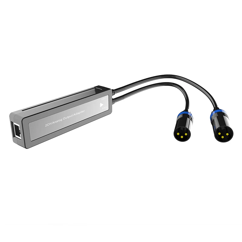 Dante 2 ch analoguction Adapter interfeysi